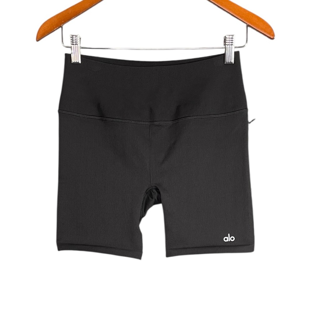 ALO Yoga Black Bike Shorts